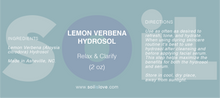 Load image into Gallery viewer, Lemon Verbena Hydrosol