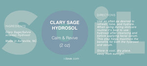Clary Sage Hydrosol
